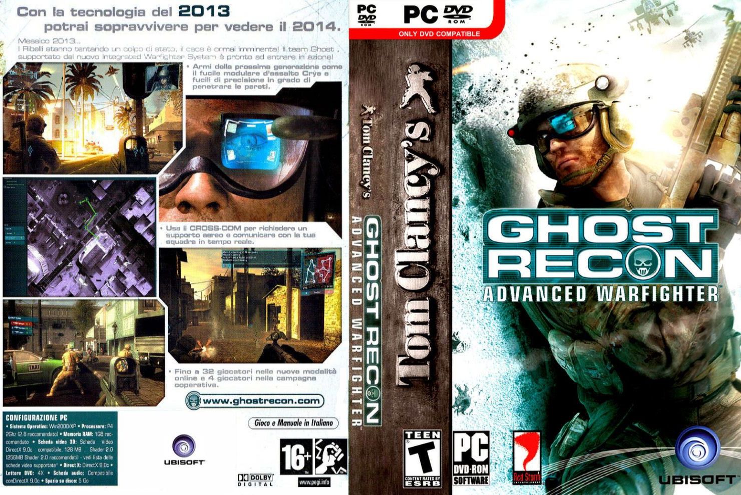 Ghost Recon Advanced Warfighter [1 Link] Ghost_recon_-_advanced_warfighter-front